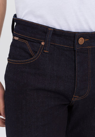 CROSS JEANS DYLAN Five Pocket - Midnight Cocoa Rinse - E195-079
