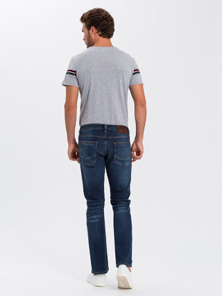 CROSS JEANS DYLAN Jeans - Deep Navy Vintage - E195-096