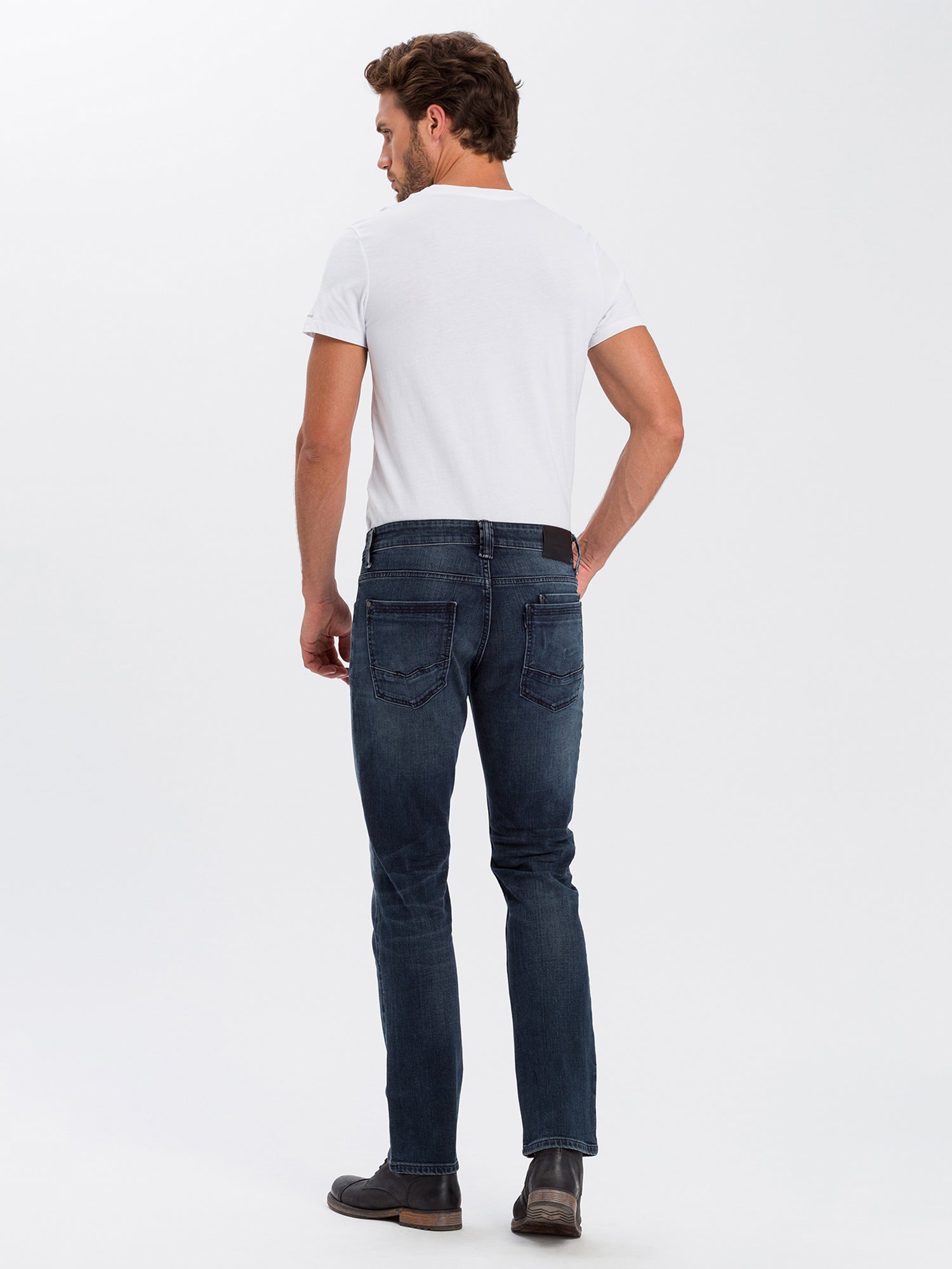 CROSS JEANS DYLAN Jeans - Indigo Drift Blue - E195-098 von Cross Jeans