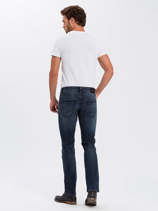 CROSS JEANS DYLAN Jeans - Indigo Drift Blue - E195-098