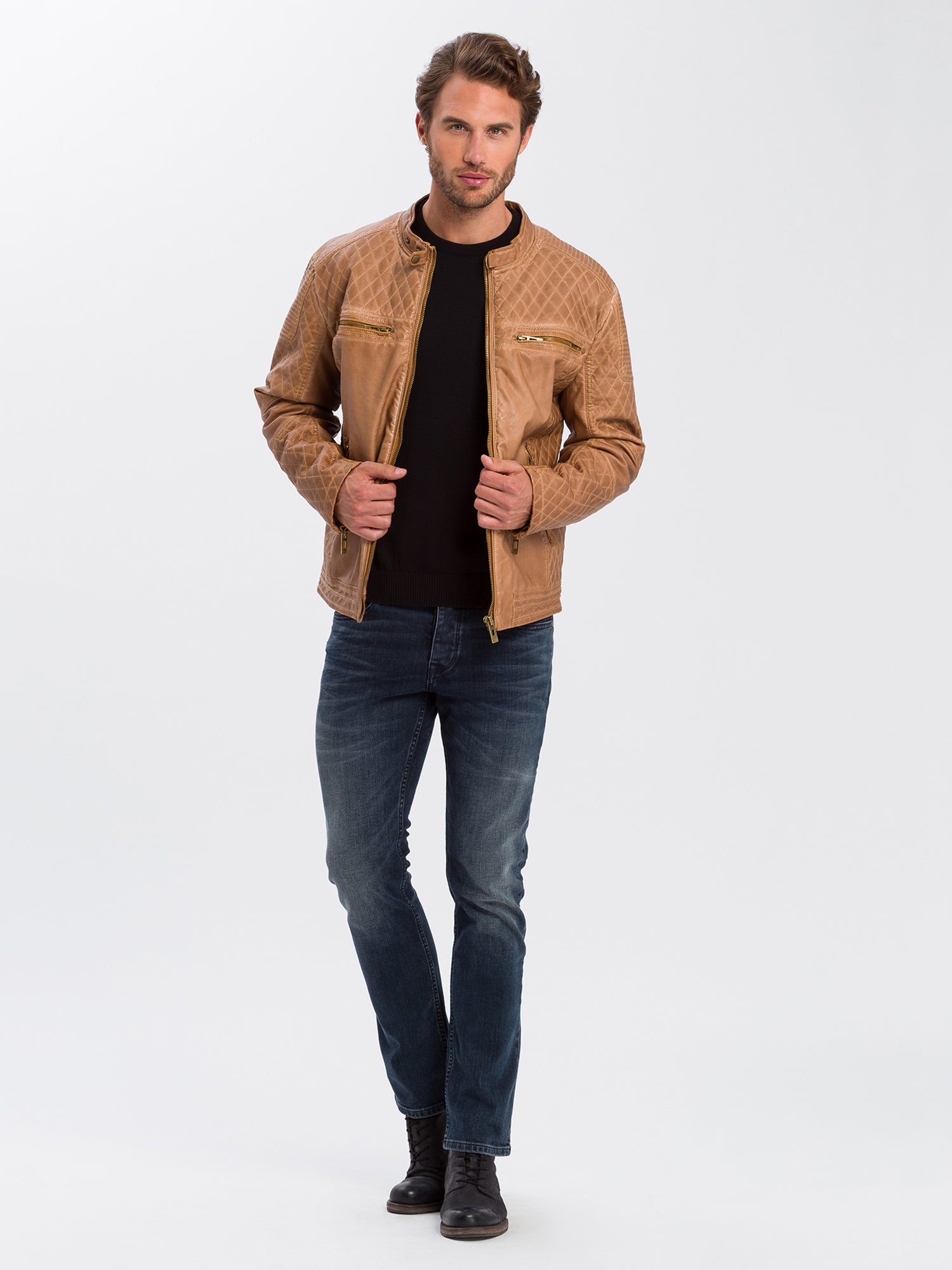 CROSS JEANS DYLAN Jeans - Indigo Drift Blue - E195-098 von Cross Jeans
