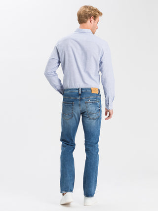 CROSS JEANS DYLAN Jeans - Bright Denim Blue - E195-102