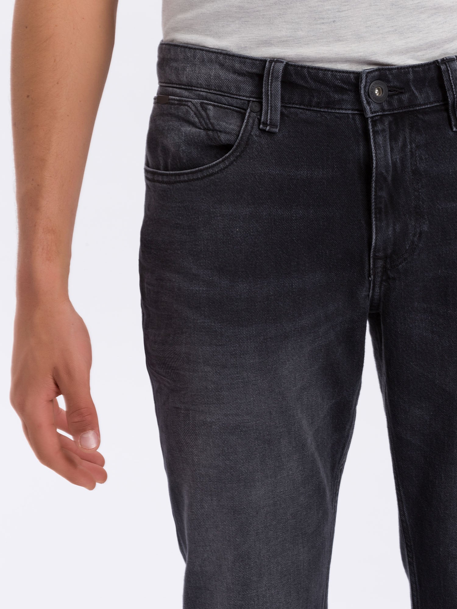 CROSS JEANS DYLAN Jeans - Iron Night Grey - E195-109 von Cross Jeans