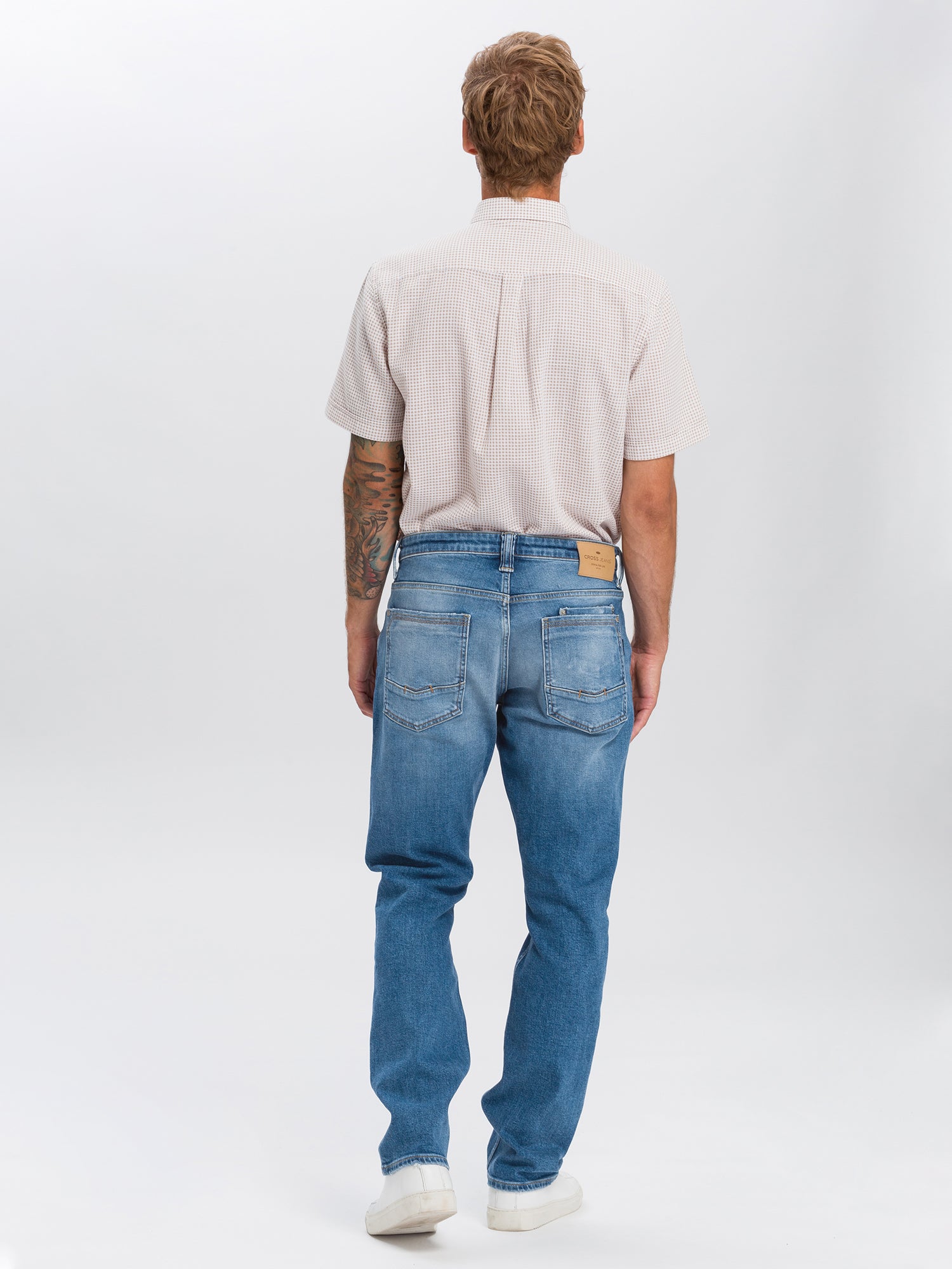 CROSS JEANS DYLAN Jeans - Coastal Sky Blue - E195-113 von Cross Jeans