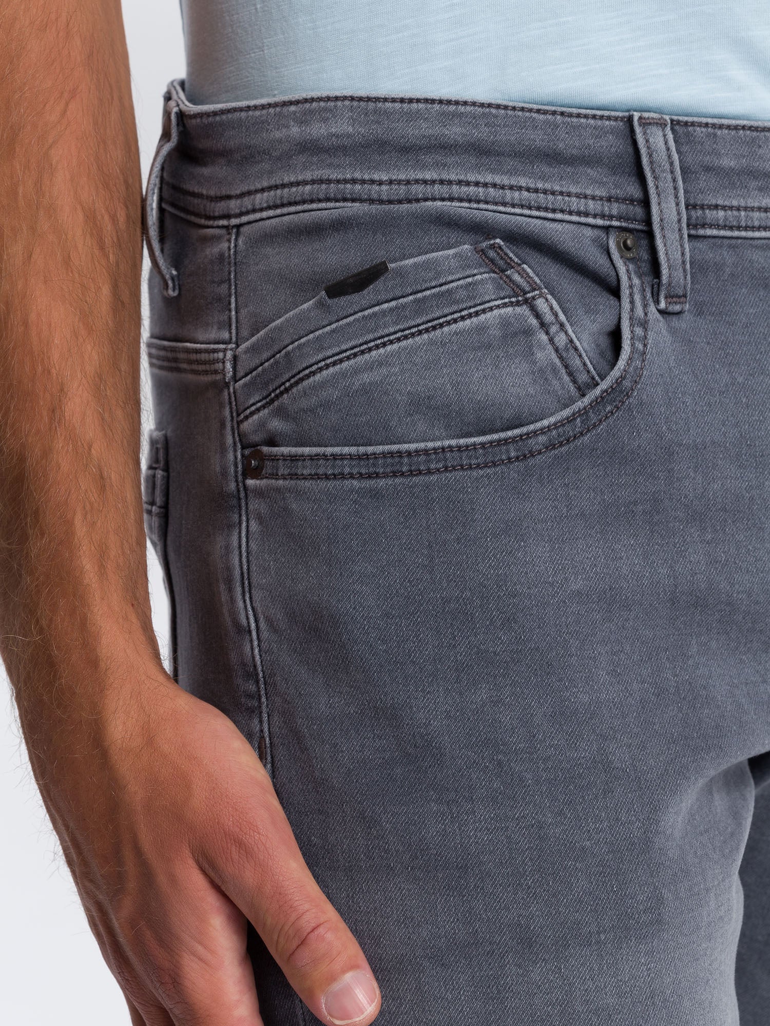 CROSS JEANS JIMI - Vintage Mist Grey - E197-022 von Cross Jeans
