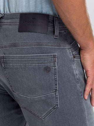 CROSS JEANS JIMI - Vintage Mist Grey - E197-022