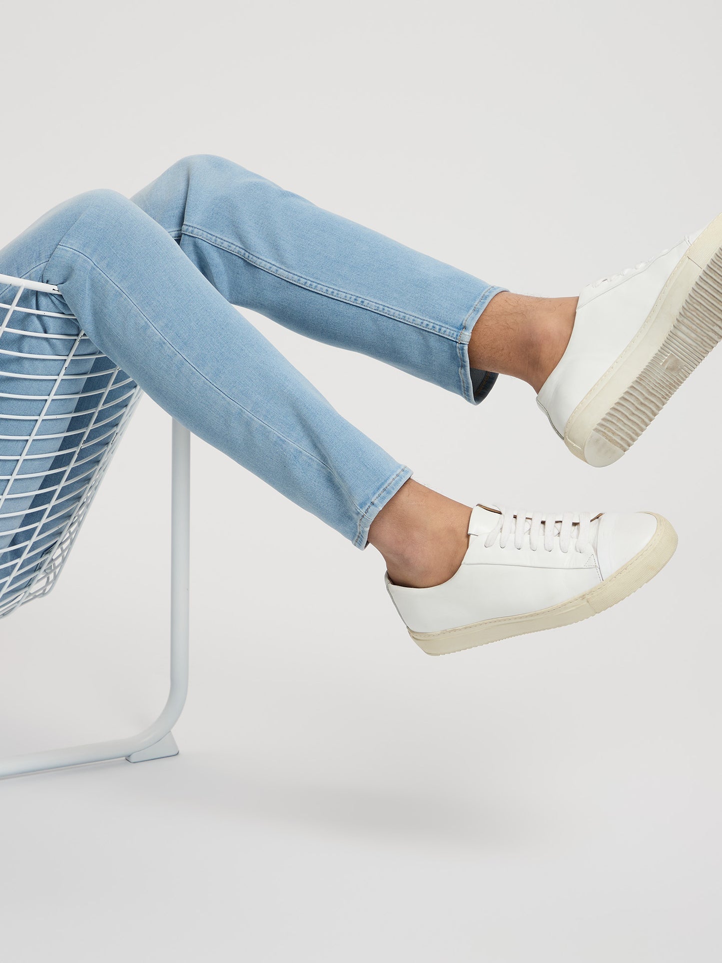 CROSS JEANS Jimi SWEAT DENIM - Sea Mist Blue - E197-041 von Cross Jeans
