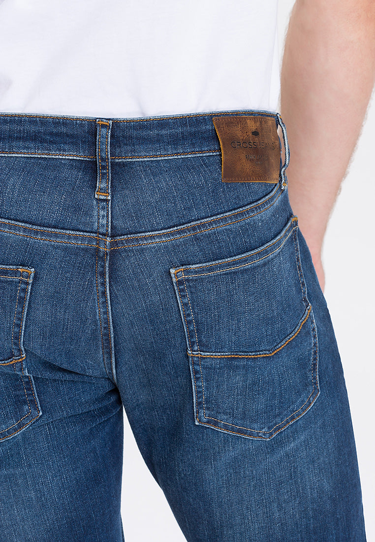 CROSS JEANS DAMIEN Jeans - Midnight Brine - E198-006 von Cross Jeans