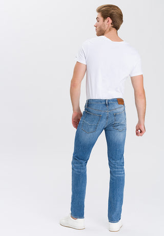 CROSS JEANS DAMIEN Five Pocket - Coastal Vintage Blue - E198-007