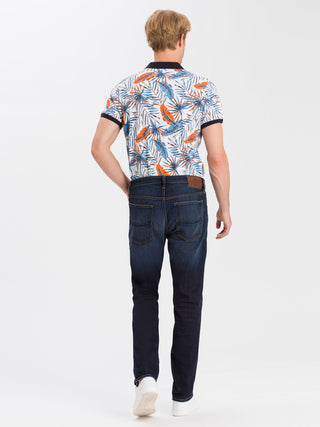CROSS JEANS DAMIEN Five Pocket - Midnight Indigo - E198-019