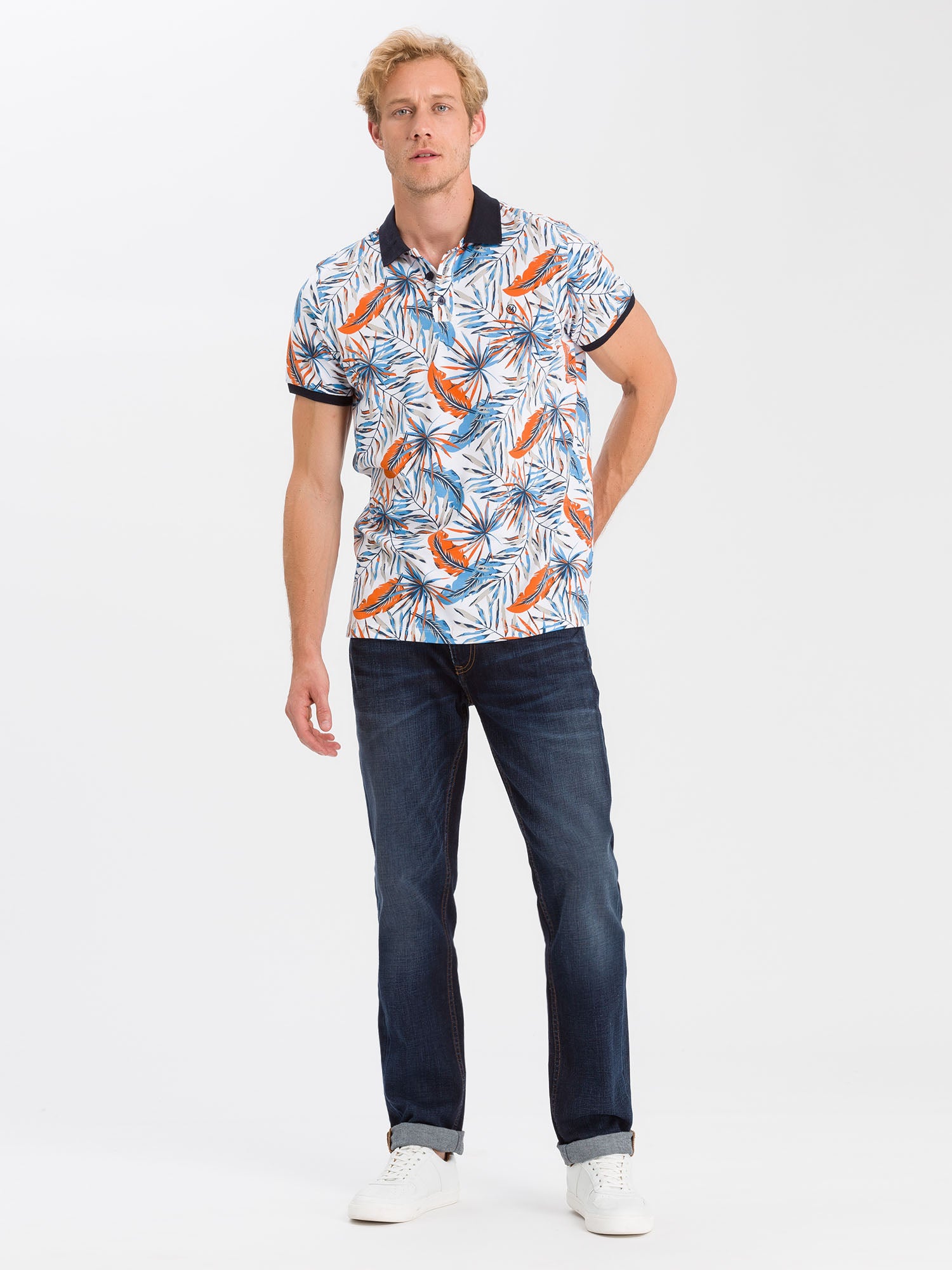 CROSS JEANS DAMIEN Five Pocket - Midnight Indigo - E198-019 von Cross Jeans
