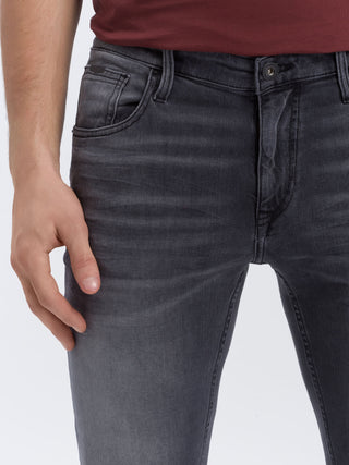 CROSS JEANS DAMIEN Five Pocket - Smoky Slate Grey - E198-021