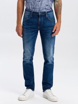 CROSS JEANS DAMIEN Jeans - Deep Harbor Blue - E198-024