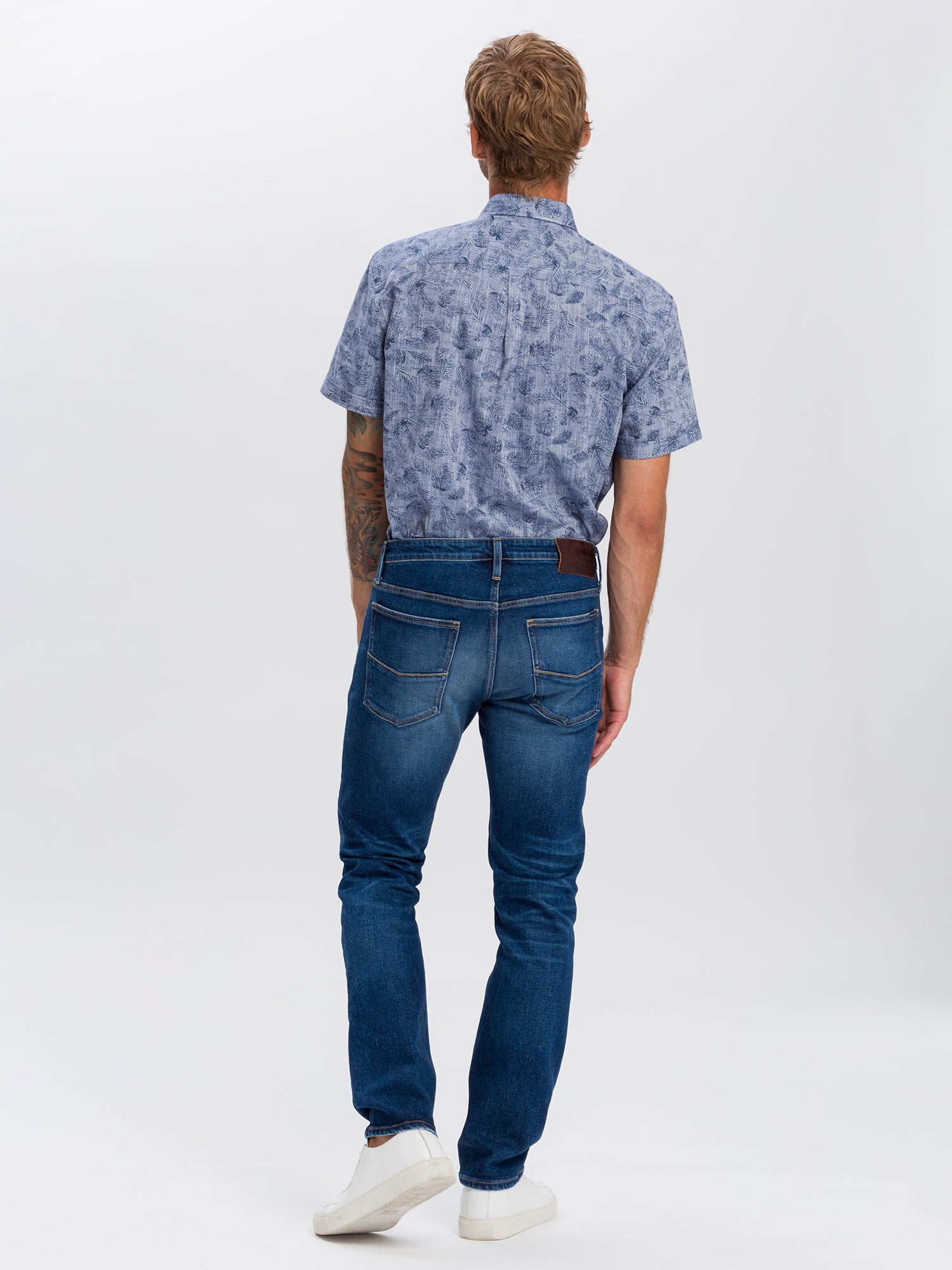 CROSS JEANS DAMIEN Jeans - Deep Harbor Blue - E198-024 von Cross Jeans