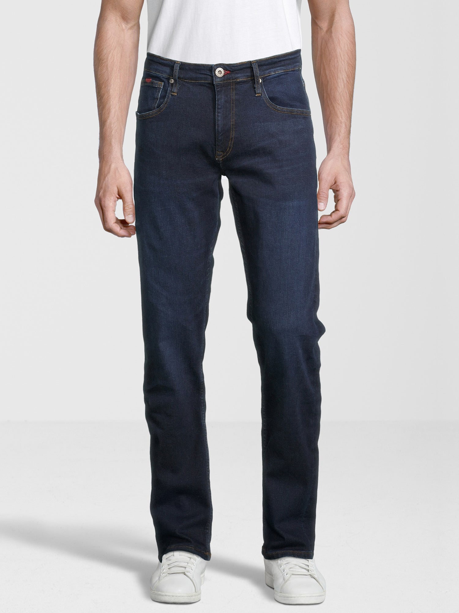CROSS JEANS DAMIEN Jeans - Deep Indigo Rinse - E198-026