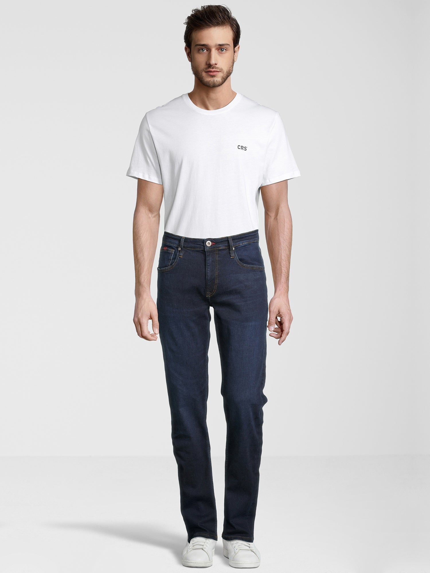 CROSS JEANS DAMIEN Jeans - Deep Indigo Rinse - E198-026 von Cross Jeans