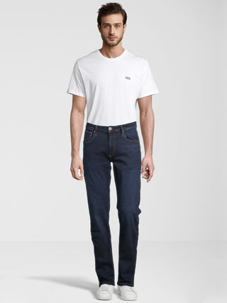 CROSS JEANS DAMIEN Jeans - Deep Indigo Rinse - E198-026