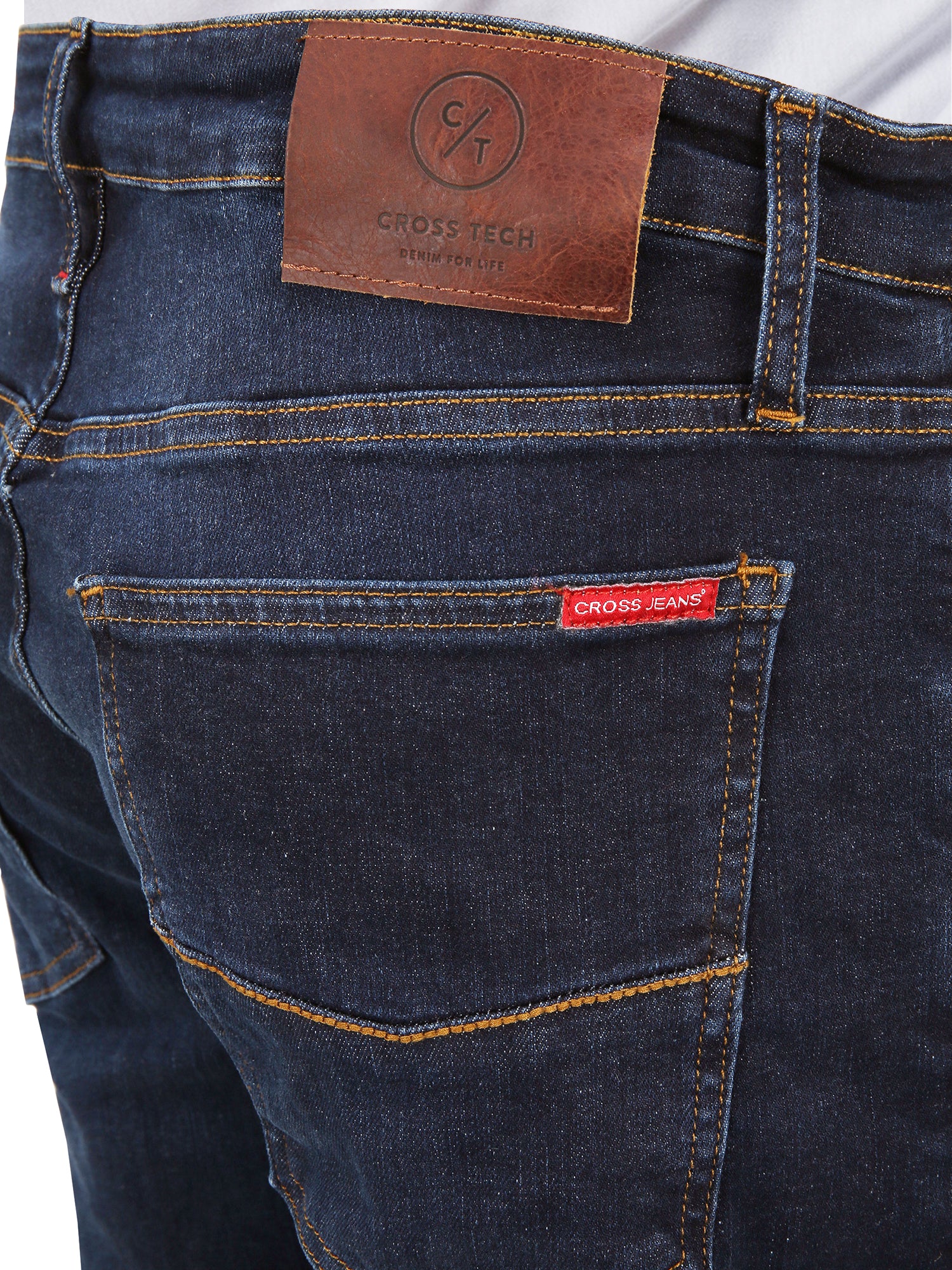 CROSS JEANS DAMIEN Jeans - Deep Indigo Rinse - E198-026 von Cross Jeans