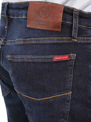 CROSS JEANS DAMIEN Jeans - Deep Indigo Rinse - E198-026