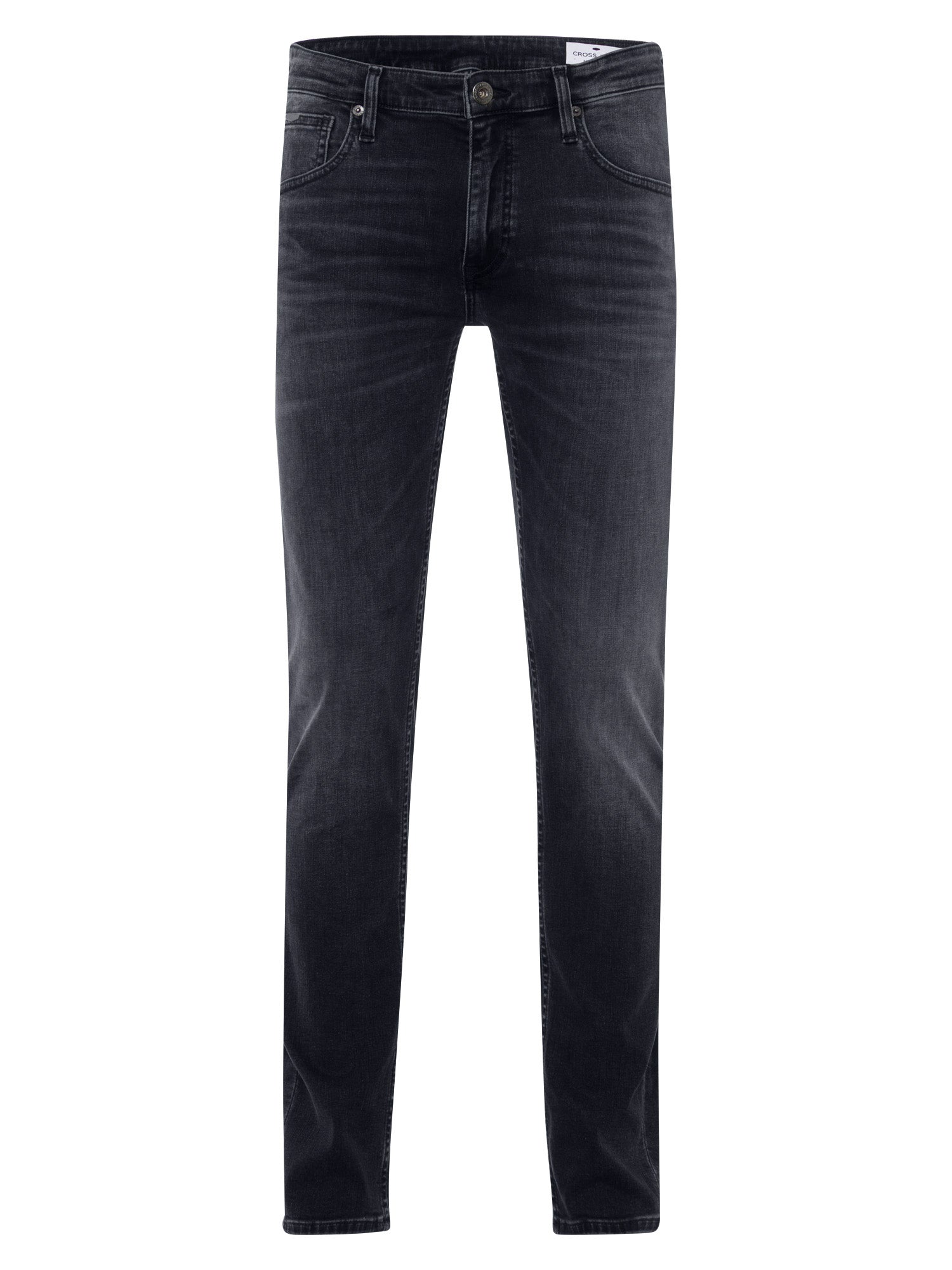 CROSS JEANS DAMIEN Five Pocket - Coal Graphite Wash - E198-030