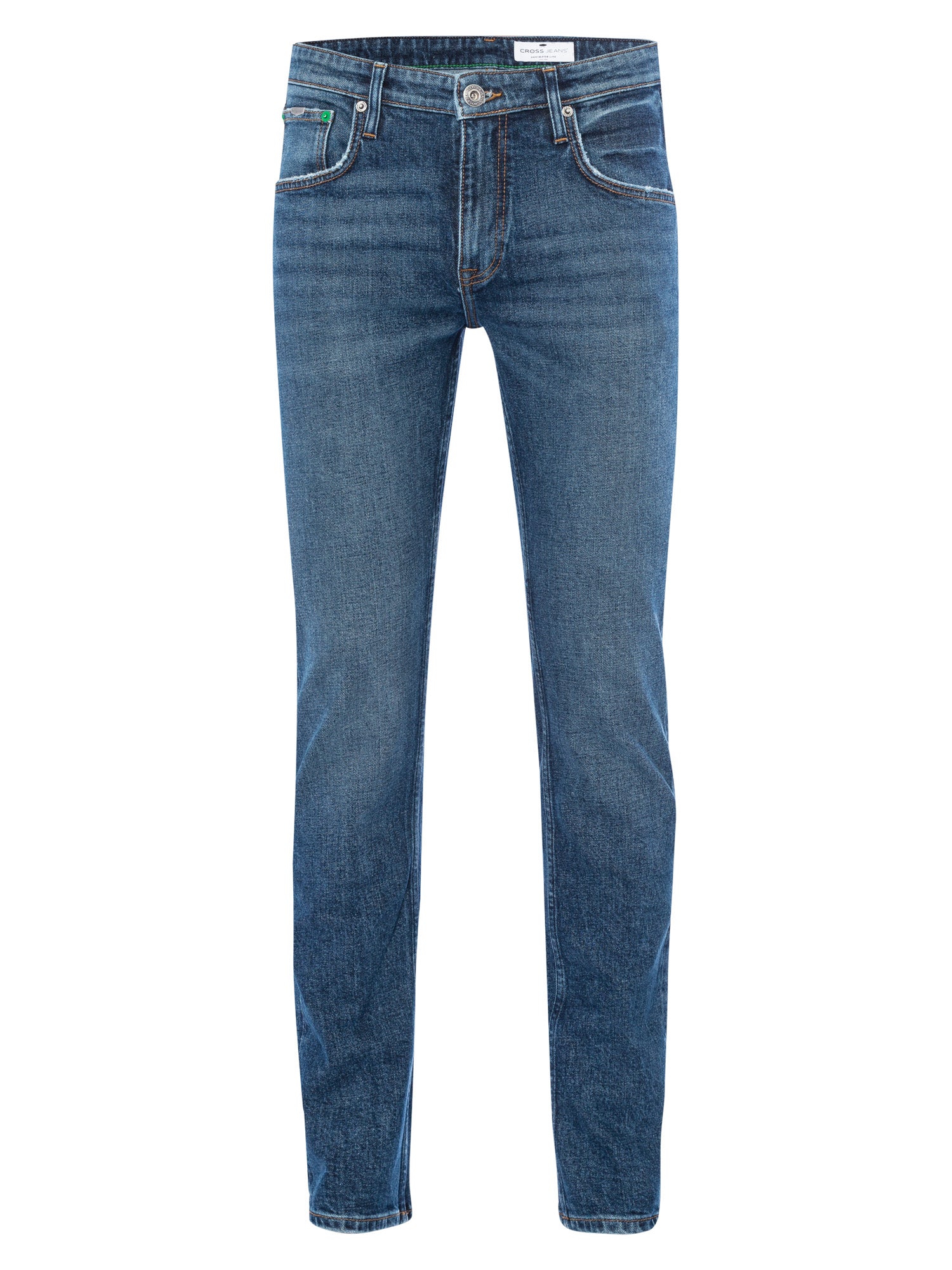 CROSS JEANS DAMIEN Jeans - Coastal Horizon Blue - E198-052