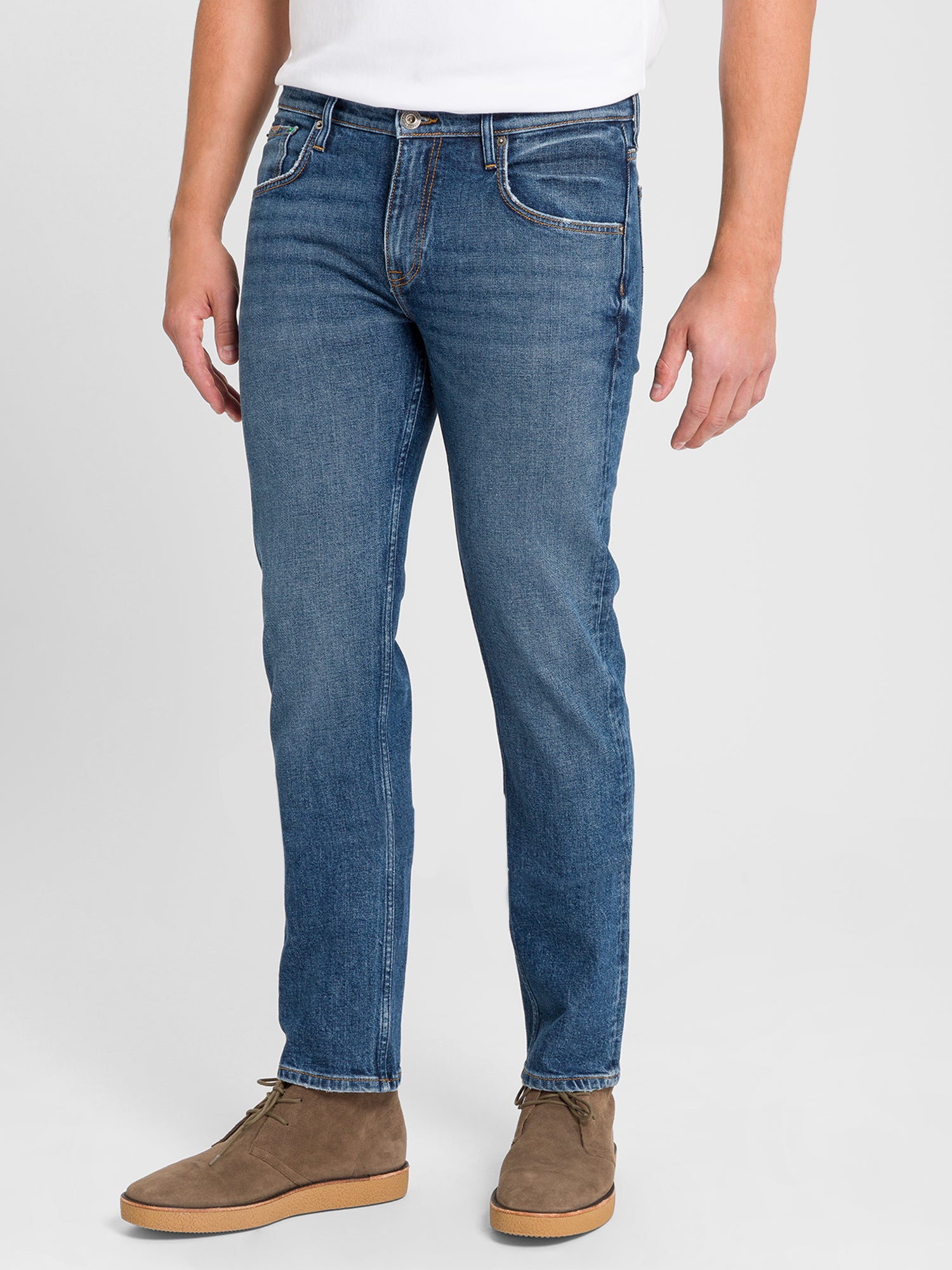 CROSS JEANS DAMIEN Jeans - Coastal Horizon Blue - E198-052 von Cross Jeans