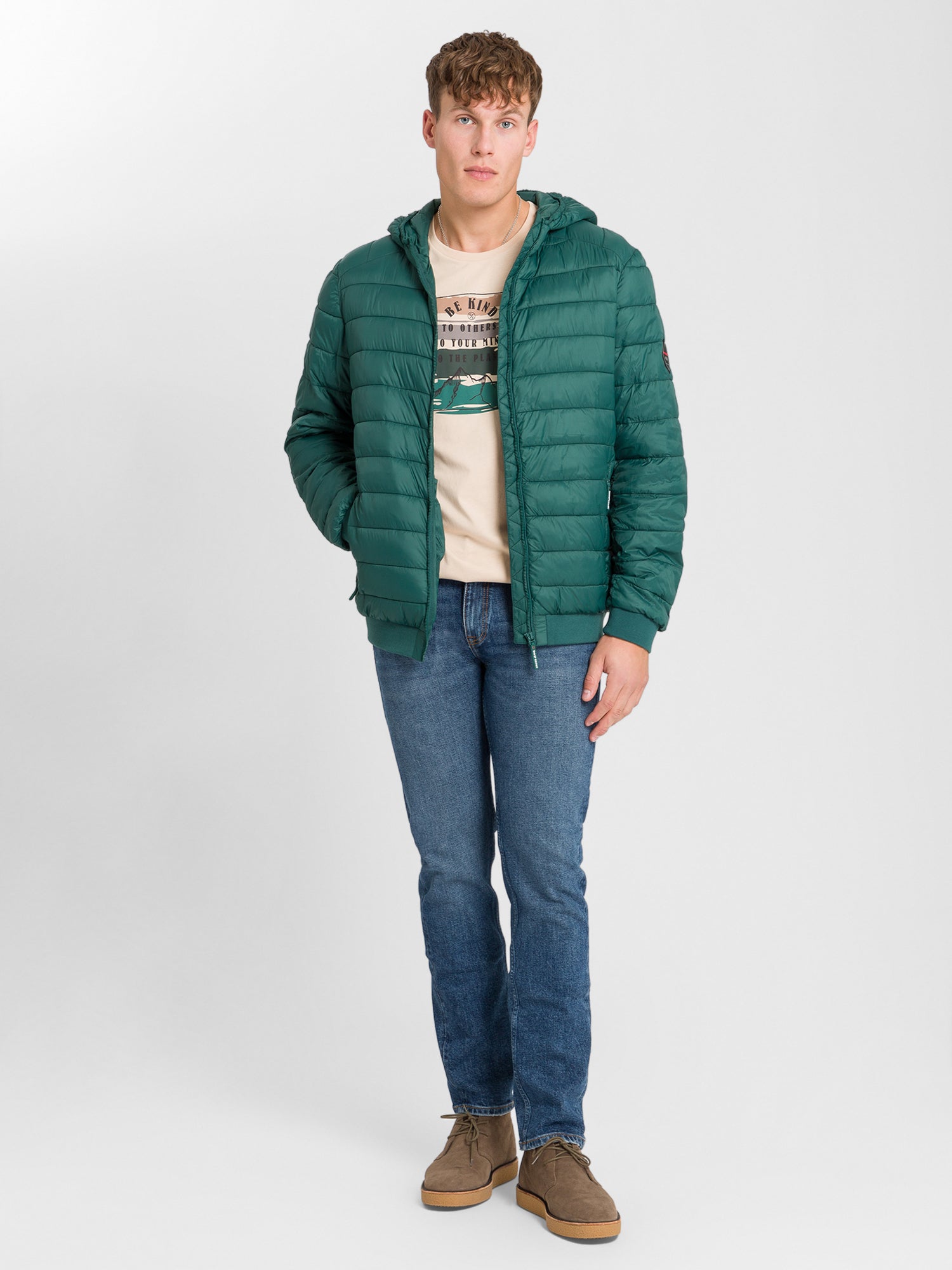 CROSS JEANS DAMIEN Jeans - Coastal Horizon Blue - E198-052 von Cross Jeans
