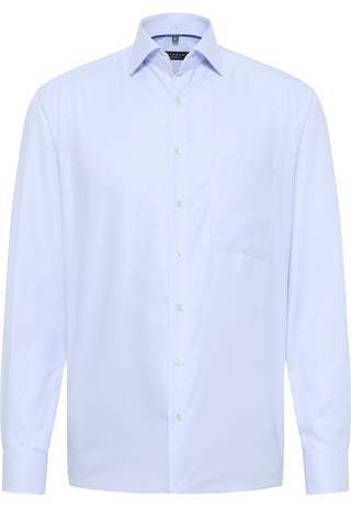 ETERNA COMFORT FIT Langarm hemd - Glacier Sky Blue - 3116-12-E169