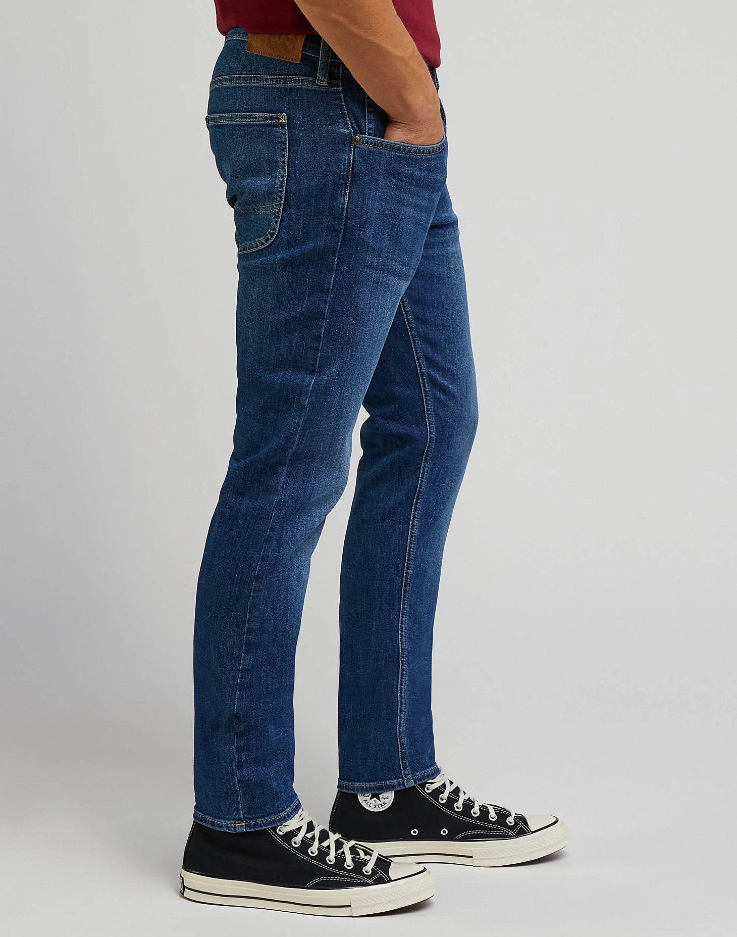 WRANGLER LUKE Five Pocket - Deep Indigo Blue - 112346319 von Wrangler
