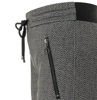 MAC EASY Tapered Jogpants - Slate Chevron Graphite - 2710-00-0107L-057B