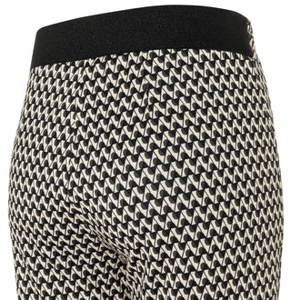 MAC EASY Jogpants - Houndstooth Sand - 2710-00-0107L-219B