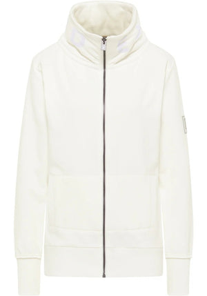ELBSAND ALVIS Sweatjacke Stehkragen cloud white 70348.1660