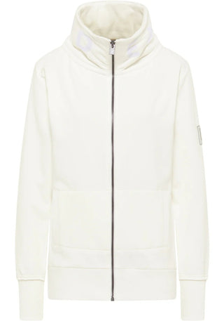 ELBSAND ALVIS Sweatjacke Stehkragen cloud white 70348.1660