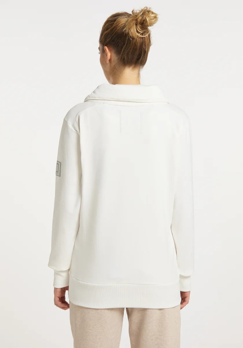 ELBSAND ALVIS Sweatjacke Stehkragen cloud white 70348.1660 von ELBSAND