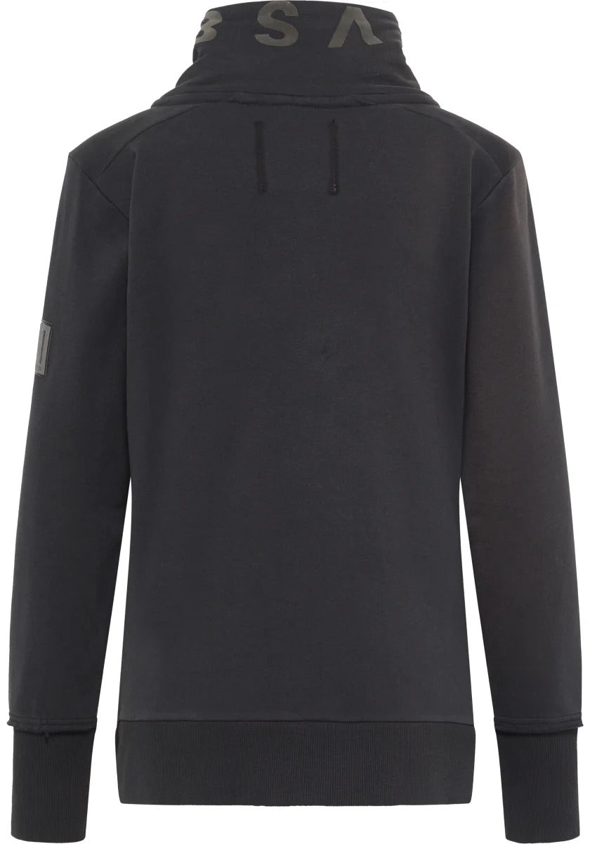 ELBSAND ALVIS Sweatjacke Stehkragen quartz 70348.9940