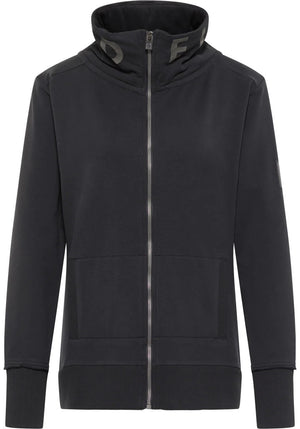 ELBSAND ALVIS Sweatjacke Stehkragen quartz 70348.9940