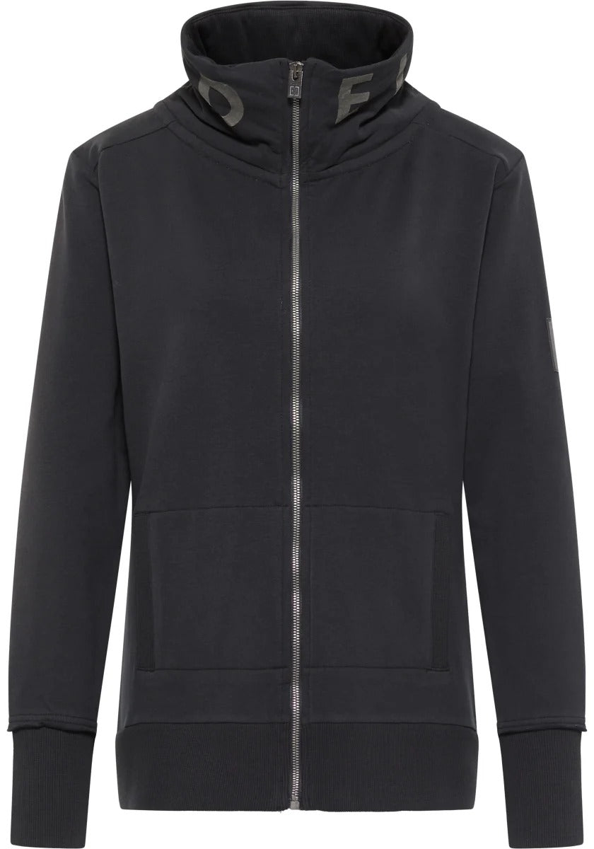ELBSAND ALVIS Sweatjacke Stehkragen quartz 70348.9940