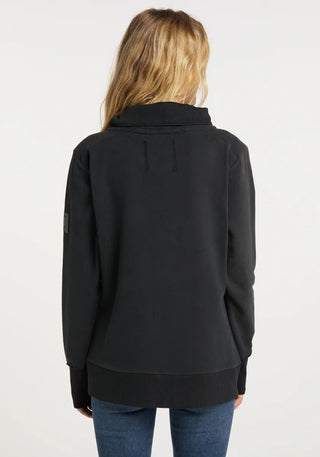 ELBSAND ALVIS Sweatjacke Stehkragen quartz 70348.9940
