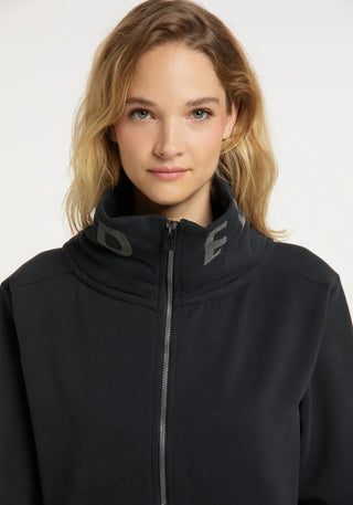 ELBSAND ALVIS Sweatjacke Stehkragen quartz 70348.9940