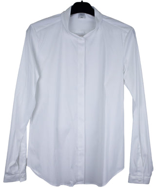 ETERNA 1863 Slim Fit Langarm Bluse - Pure Ivory White - 5212-00-DY33
