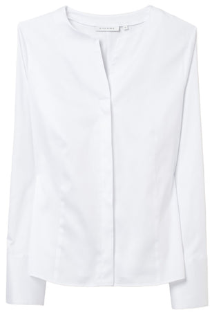 ETERNA MODERN CLASSIC Langarm Bluse - Ivory Mist - 5352 D751.00