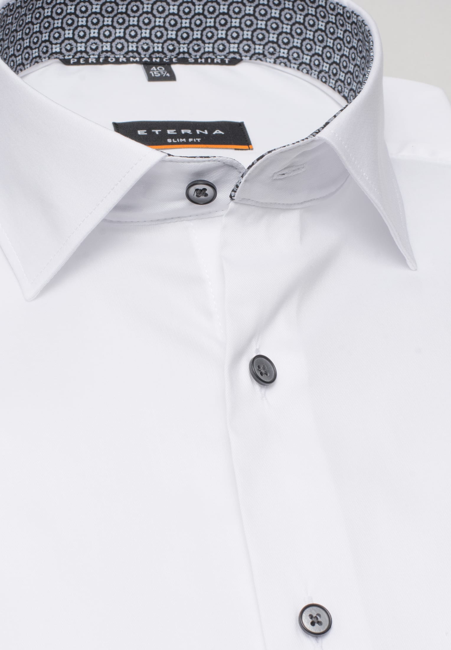 ETERNA SLIM FIT Performance Shirt - Pure Arctic White - 3377-00-F140