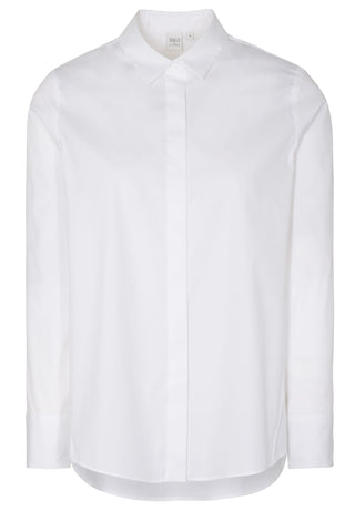 ETERNA 1863 Classic Fit Bluse - Frosted Cotton White - 5212-00-DP40