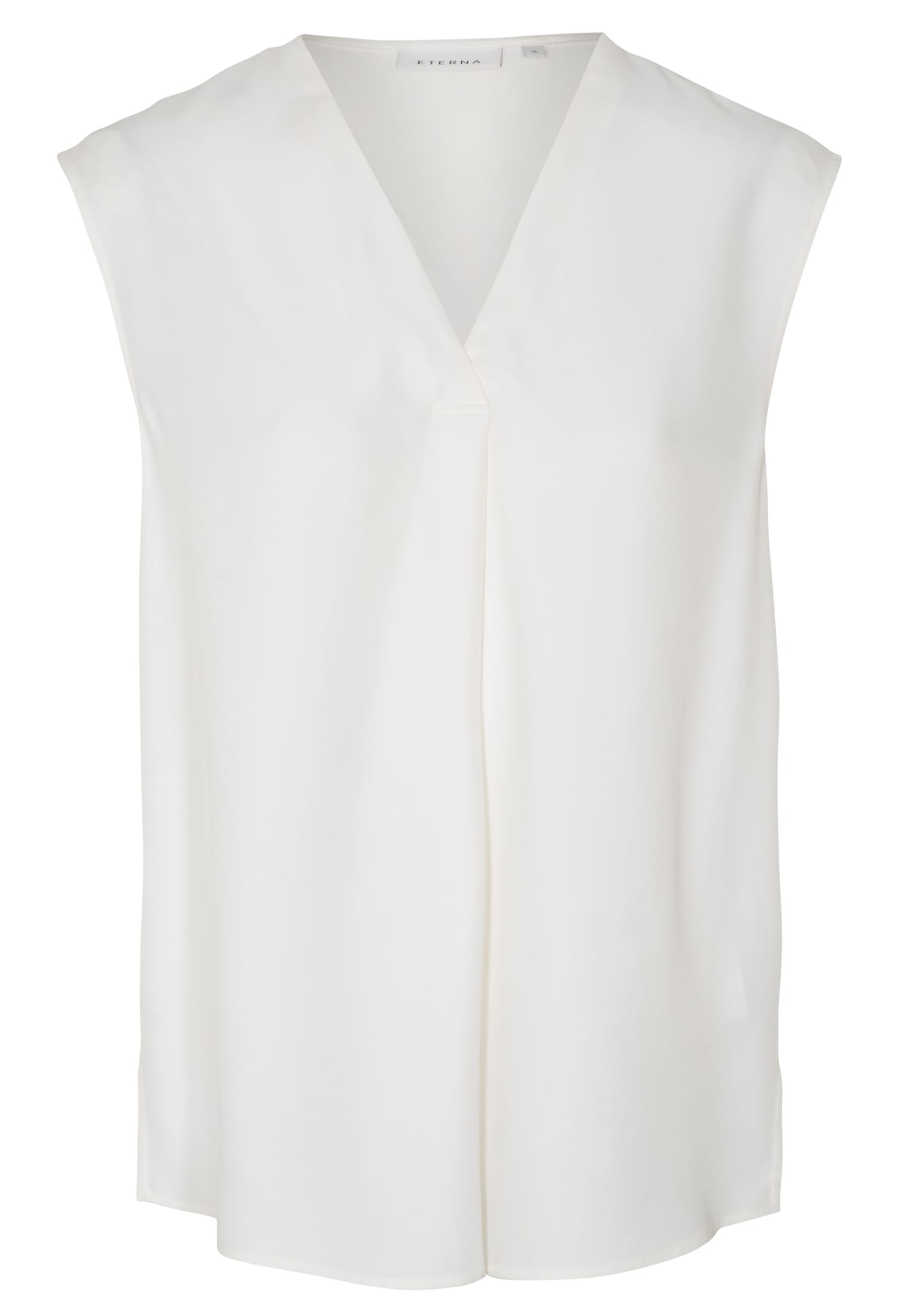 ETERNA CLASSIC FIT ohne Arm Bluse - Pearl Whisper White - 5270-01-A993