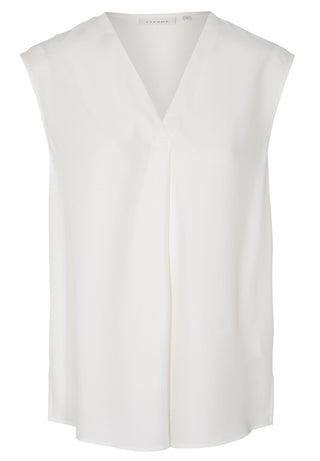 ETERNA CLASSIC FIT ohne Arm Bluse - Pearl Whisper White - 5270-01-A993