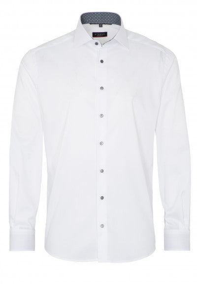 ETERNA SUPER SLIM Performance Shirt Langarm Hemd - Arctic White - 3377-00-Z141