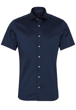 ETERNA SLIM FIT Performance Shirt - Deep Atlantic Navy - 3377-19-G182