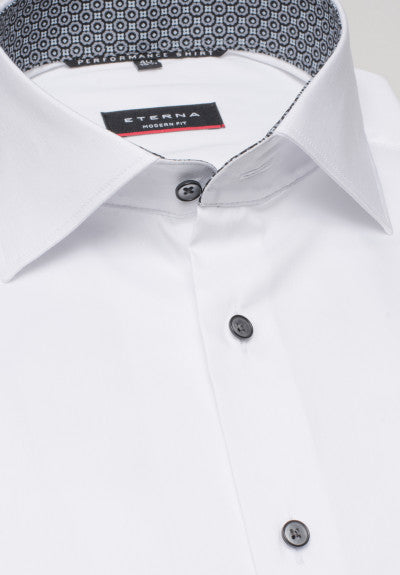 ETERNA SUPER SLIM Performance Shirt Langarm Hemd - Arctic White - 3377-00-Z141 von Eterna