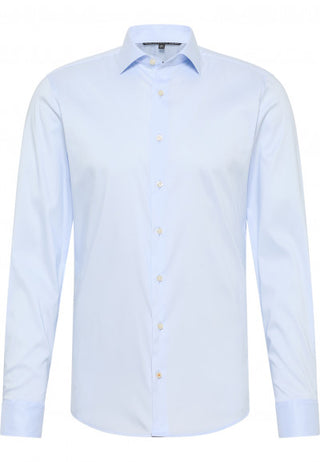 ETERNA COMFORT FIT Performance Shirt Langarm Hemd - Sky Harbor Blue - 3377-11-E17K