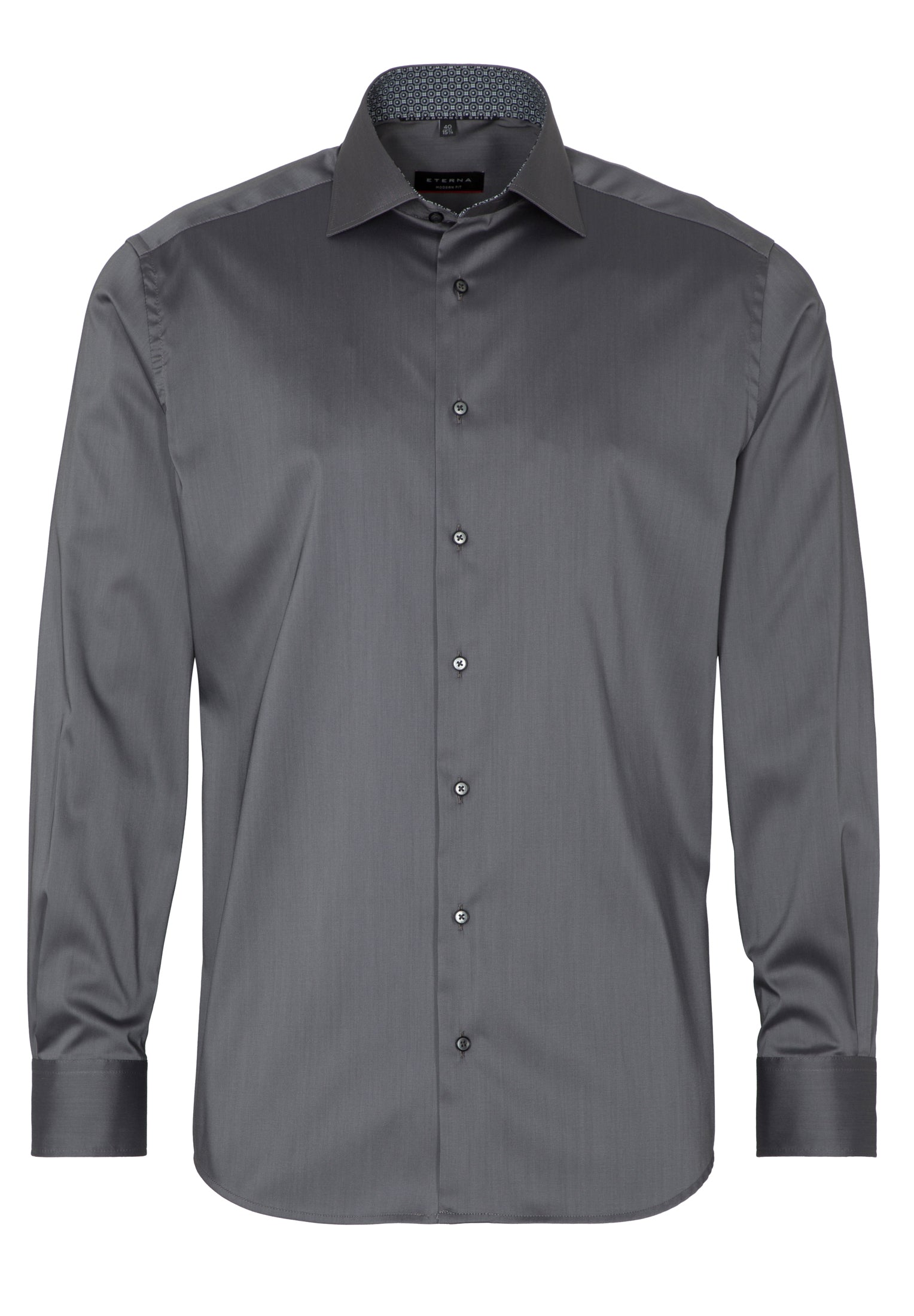 ETERNA MODERN FIT Performance Shirt - Pewter Slate - 3377-35-X14K